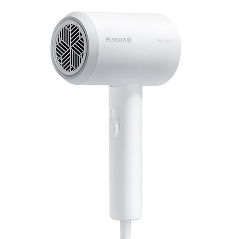 飞科FLYCO电吹风机宿舍用柔风负离子恒温护发家用冷热快速干发吹风筒FH6290
