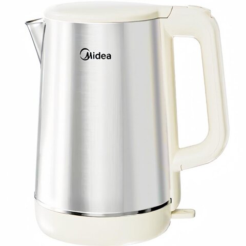 美的(Midea)安全单钢电水壶1.7L电热水壶