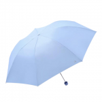 天堂伞雨伞银胶纯色小巧便携防晒伞太阳伞